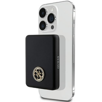Nešiojamas įkroviklis (Power bank) Guess Magsafe, 5000 mAh, 5 - 15 W, juoda sp.