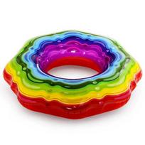 Pripučiamas ratas Bestway Rainbow, įvairių spalvų, 115 cm