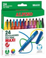 Flomasteriai Alpino Maxi, vienpusiai