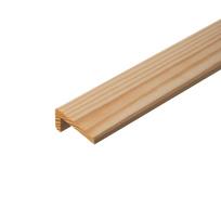 Išorinis apdailos kampas, pušies sp, 1200 mm x 45 mm