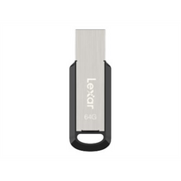 USB atmintinė Lexar JumpDrive M400, juoda sp./sidabro sp., 64GB