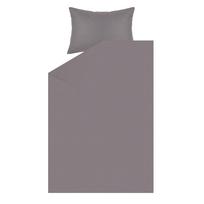 Patalynės užvalkalų komplektas Domoletti Striped Grey, pilka sp., 50 x 70 cm, 140 x 200 cm, 2 d.