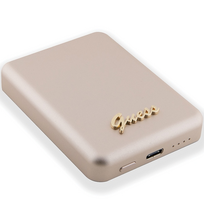 Nešiojamas įkroviklis (Power bank) Guess GUPBM5ALGSGD, 5000 mAh, 15 W, rožinė sp.