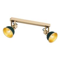 Šviestuvas lubų Argon Lenora 7143, E14, 2 x 7 W, žalia sp.