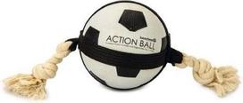 Žaislas šuniui, kamuoliukas Beeztees Action Football, Ø 12.5 cm, balta sp./juoda sp., 12.5 cm