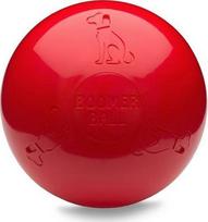 Žaislas šuniui, kamuoliukas Boomer Ball, 15 cm, Ø 15 cm, raudona sp., M