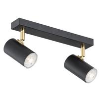 Šviestuvas lubų Argon Lagos 891, GU10, 2 x 5 W, juoda sp.