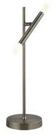 Stalinis šviestuvas Searchlight Tubes EU4867SN, LED, 4.65W, žalvario sp./balta sp./žalvario sp.