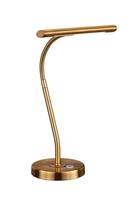 Darbo stalo šviestuvas Trio Curtis 579790104, LED, 4W, žalvario sp./žalvario sp.