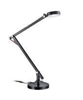 Darbo stalo šviestuvas Trio Amsterdam 527920102, LED, 5W, juoda sp./juoda sp.