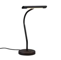 Darbo stalo šviestuvas Trio Curtis 579790132, LED, 4W, juoda sp./juoda sp.