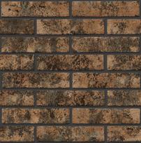 Dekoratyvinis akmuo Golden Tile Baker, Westminters Orange, 250 mm x 60 mm x 6 mm, 46 vnt.