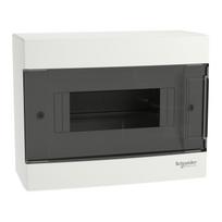 Modulinis skydas Schneider Electric EASY9, virštinkinis, IP40, 8 mod., balta sp./juoda sp.