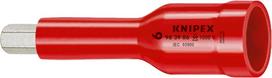 Žvaigždinė varžtų veržlių galvutė Knipex 98 39 06, 75 mm, 6 mm, 3/8", Ø21 mm