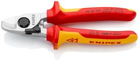Kabelio kirpimo žirklės elektromechanikai Knipex 95 26 165, 15 mm, 165 mm