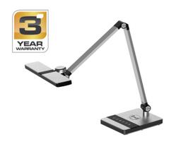Darbo stalo šviestuvas Standart MODERO, LED, 9W, sidabro sp./juoda sp.