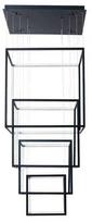Šviestuvas kabinamas AZzardo Opera XL AZ3139, LED, 3000 °K x 329 W, juoda sp.