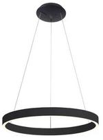 Šviestuvas kabinamas AZzardo Ring Andrea 80 AZ5100, LED, 3000 °K, 2, juoda sp. / juoda sp., 80 x 80 cm