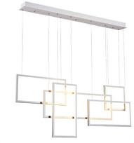 Šviestuvas kabinamas AZzardo Quadratus AZ2851, LED, 3000 °K, 1 x 105 W, balta sp. / balta sp.