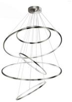 Šviestuvas kabinamas AZzardo Wheel XXL AZ3417, LED, 3000 °K, 5 x 190 W, balta sp., 120 x 120 cm