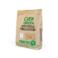Ugnies įdegtukai GoGreen Ecological Firelighters, 72 vnt.