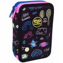 Penalas CoolPack Jumper 2 Tennis Star, 19.5 cm x 12.5 cm, įvairių spalvų/juoda sp.