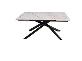 Stalas išskleidžiamas Domoletti DRDTQ002SWT, balta sp., 160 - 240 cm x 90 cm x 76 cm