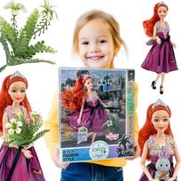 WOOPIE ROYAL Emi stiliaus mados lėlė 32 cm - stilinga princesė su rožine suknele + aksesuarai