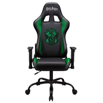 Žaidimų kėdė Subsonic Pro Gaming Harry Potter Slytherin, juoda sp./žalia sp.