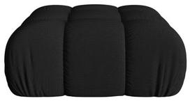 Pufas Micadoni Bellis 3D, juoda sp., 94 cm x 94 cm x 40.5 cm