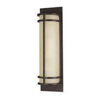 Šviestuvas sieninis Elstead Lighting Fusion 2, E27, 2 x 60 W, gintaro sp.