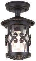 Lubinis lauko šviestuvas Elstead Lighting Hereford, 100W, E27, IP20, juoda sp., 15 cm x 26 cm