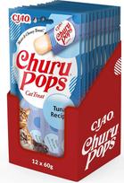 Skanėstas katėms Inaba Ciao Churu Pops, tunas, 7.2 kg, 12 vnt.