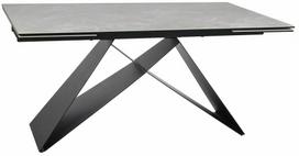 Valgomojo stalas išskleidžiamas Westin Diamond, kreminė sp., 160 - 240 cm x 90 cm x 77 cm