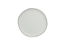 Lėkštė pietų Domoletti Sesam Dots, Ø 20.3 cm, balta sp.