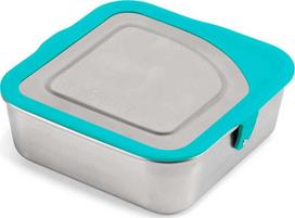 Dėžutė maistui Klean Kanteen Lunch, 0.591 l, 14.91 cm x 14.61 cm, sidabro sp./žydra sp.