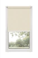 Ritininė užuolaida Mini SV-02 SV-02, kreminė sp./sidabro sp. išorė, 62 cm x 150 cm