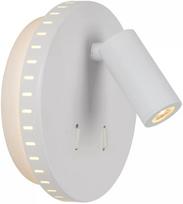 Šviestuvas sieninis Lucide Bentjer 79201/09/31, LED, 3000 °K, 1 x 6 W, balta sp.