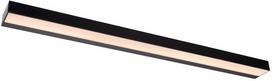 Šviestuvas sieninis Lucide Alexa 04210/13/30, LED, 3000 °K, 1 x 13 W, balta sp. / juoda sp., 90 x 8 x 3,6 cm