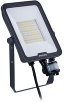 Prožektorius su judesio davikliu, tvirtinamas prie lubų arba sienos Philips Ledinaire Floodlights BVP167, 50 W, 5500 lm, 3000 - 6500 °K, IP65, pilka sp.