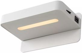 Šviestuvas sieninis Lucide Atkin 77280/05/31, LED, 3000 °K, 1 x 6 W, balta sp.