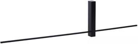 Šviestuvas sieninis Lucide Segin 12200/90/30, LED, 2700 °K, 1 x 10 W, juoda sp. / juoda sp., 4 x 90 cm