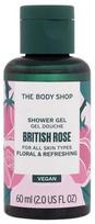 Kūno prausimosi želė The Body Shop British Rose, 60 ml