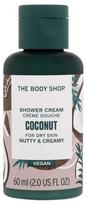 Kūno prausimosi kremas The Body Shop Coconut, 60 ml