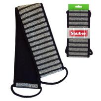 Masažinė plaušinė Sauber Massage Tape Navmpsp, 60 cm, juoda sp./pilka sp.