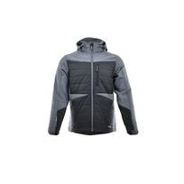 Darbinė striukė Sara Workwear Comfort, juoda sp./pilka sp., XXL dydis
