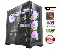 Stacionarus kompiuteris Mdata Gaming Ryzen 7 7800X3D, DDR5 16GB, SSD 1 TB, RTX 4060 8GB 90301746