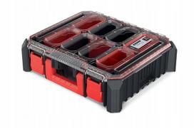 Įrankių dėžė Prosperplast KCBB4540B, 44.5 cm x 36.8 cm x 12.2 cm, juoda sp./raudona sp.