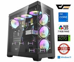 Stacionarus kompiuteris Mdata Gaming Core i7-13700F, DDR5 32GB, SSD+HDD 1 TB 1 TB, Nvidia GeForce RTX 4070 12GB GDDR6, Windows 11 90302392