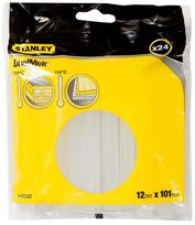 Klijų strypelis Stanley 1-GS20DT, 1.2 cm, skaidri sp., 24 vnt.